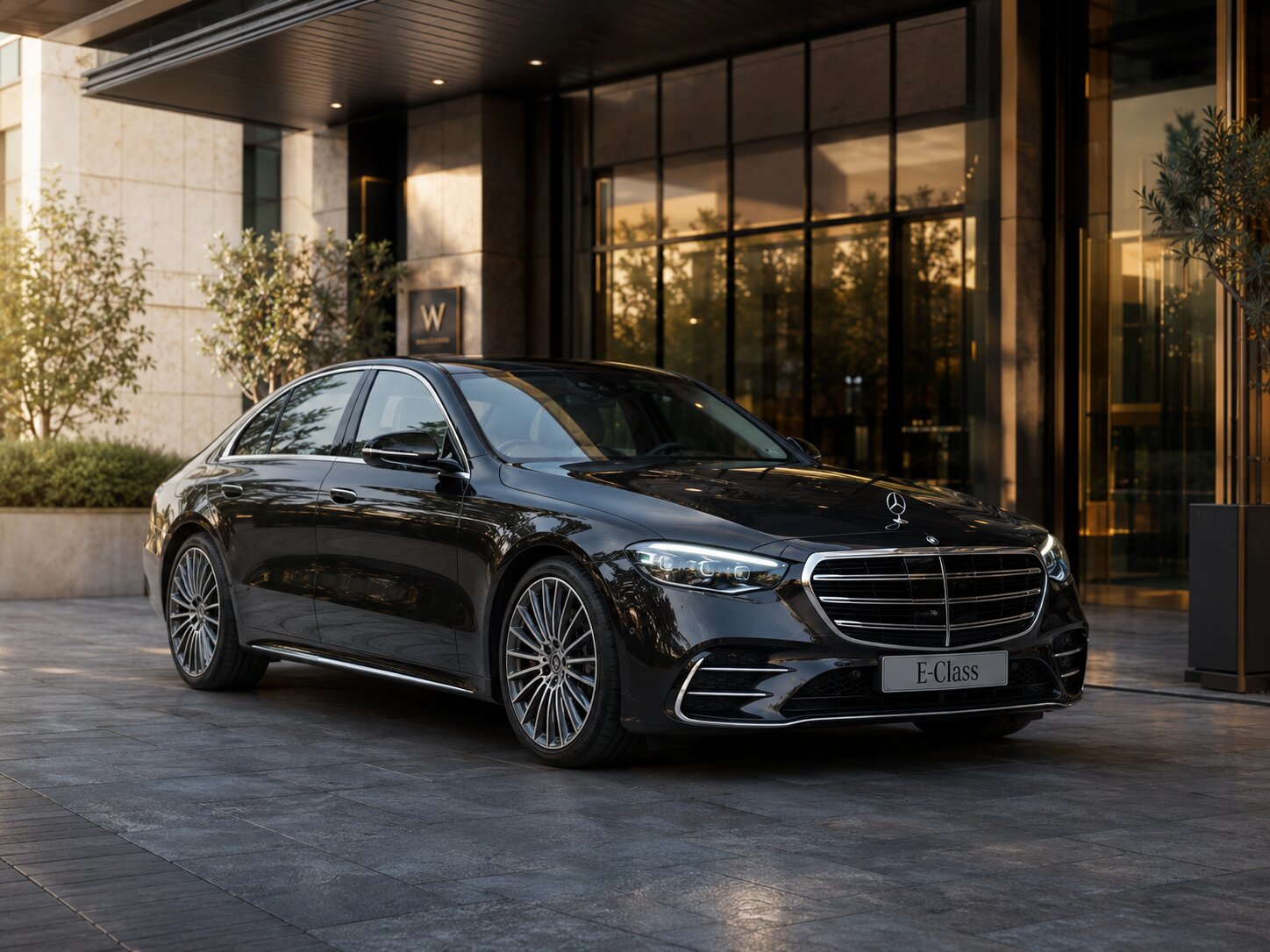 Mercedes E Class Oudoor View