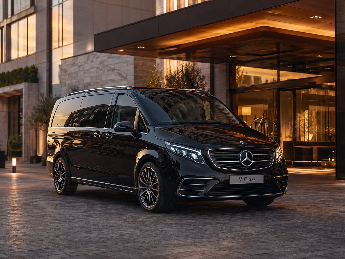 Mercedes V Class Outside View